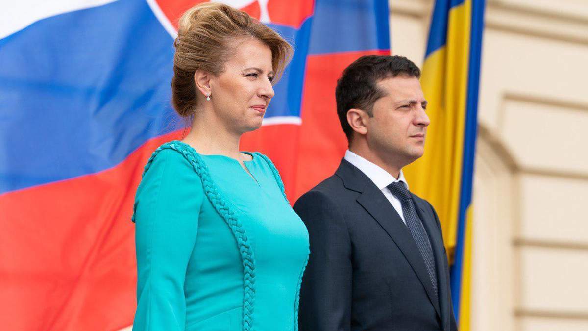 Зеленський привітав Словаччину з національним святом Зеленський привітав Словаччину з національним святом