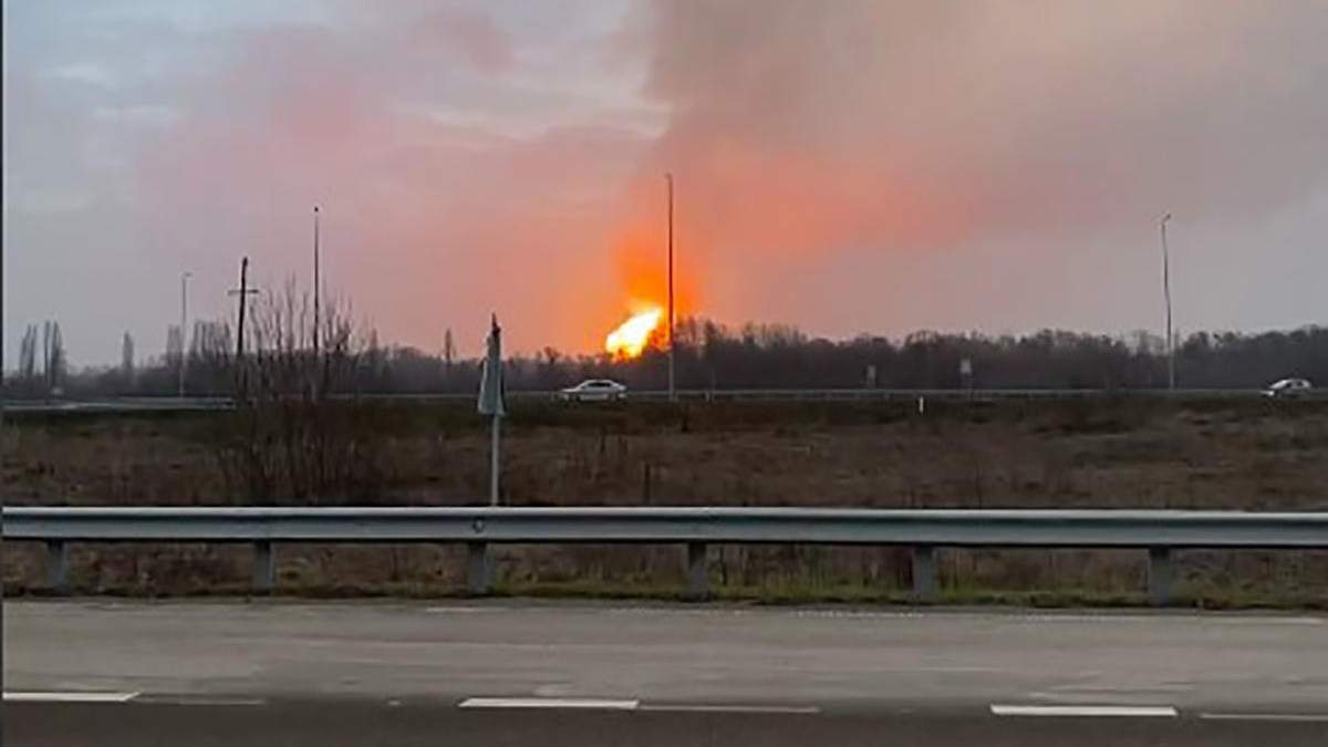 На Полтавщине 9 января 2021 произошел взрыв из-за аварии На Полтавщине 9 января 2021 произошел взрыв из-за аварии