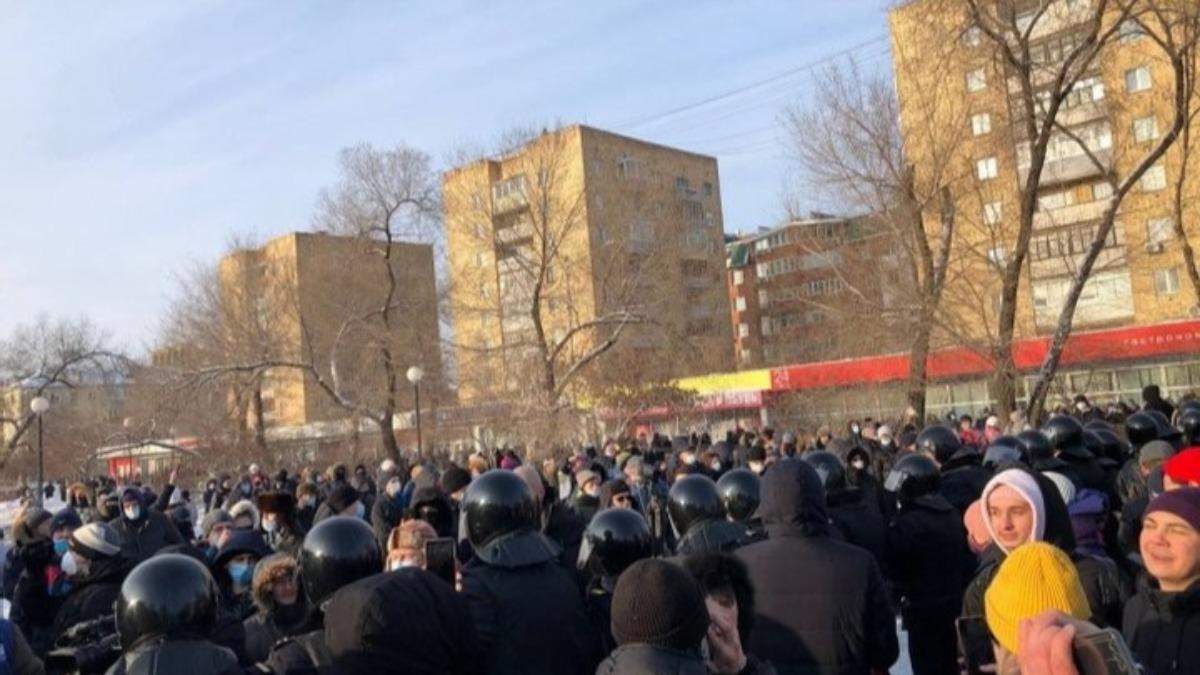 МЗС про затримання протестувальників у Росії: Україна засуджує насилля МЗС про затримання протестувальників у Росії: Україна засуджує насилля
