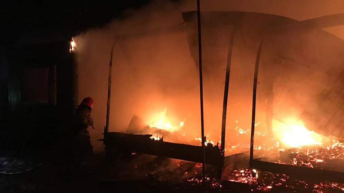 В Одесской области из-за пожара на базе отдыха никто не пострадал В Одесской области из-за пожара на базе отдыха никто не пострадал