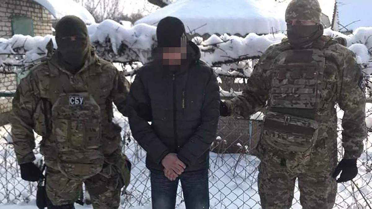 СБУ задержала разведчика боевиков СБУ задержала разведчика боевиков