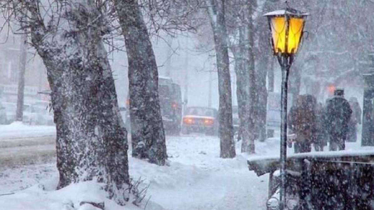 Непогода в Украине 28 января: где красный уровень опасности Непогода в Украине 28 января: где красный уровень опасности