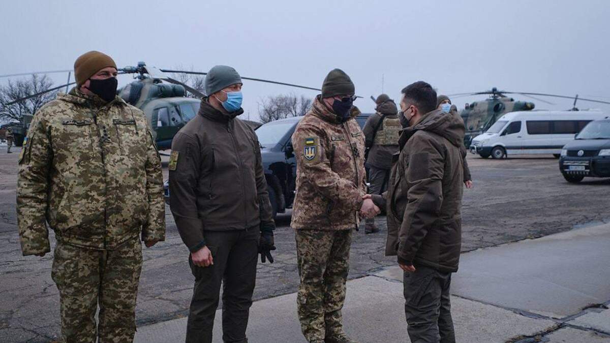 Зеленський приїхав на Донбас 11 лютого 2021 Зеленський приїхав на Донбас 11 лютого 2021