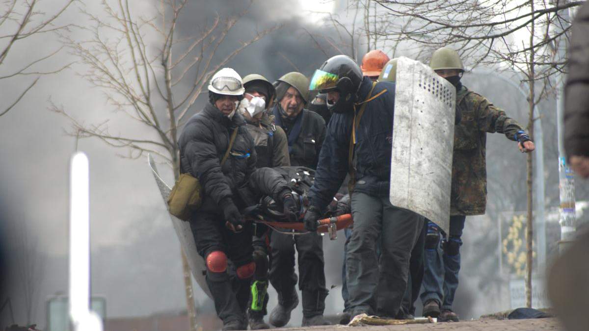 Наймасштабніший розстріл на Майдані 20 лютого 2014 Наймасштабніший розстріл на Майдані 20 лютого 2014