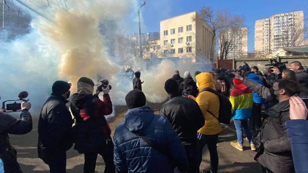 Протесты после приговора Стерненку – фото и видео Приморского суда Протесты после приговора Стерненку – фото и видео Приморского суда