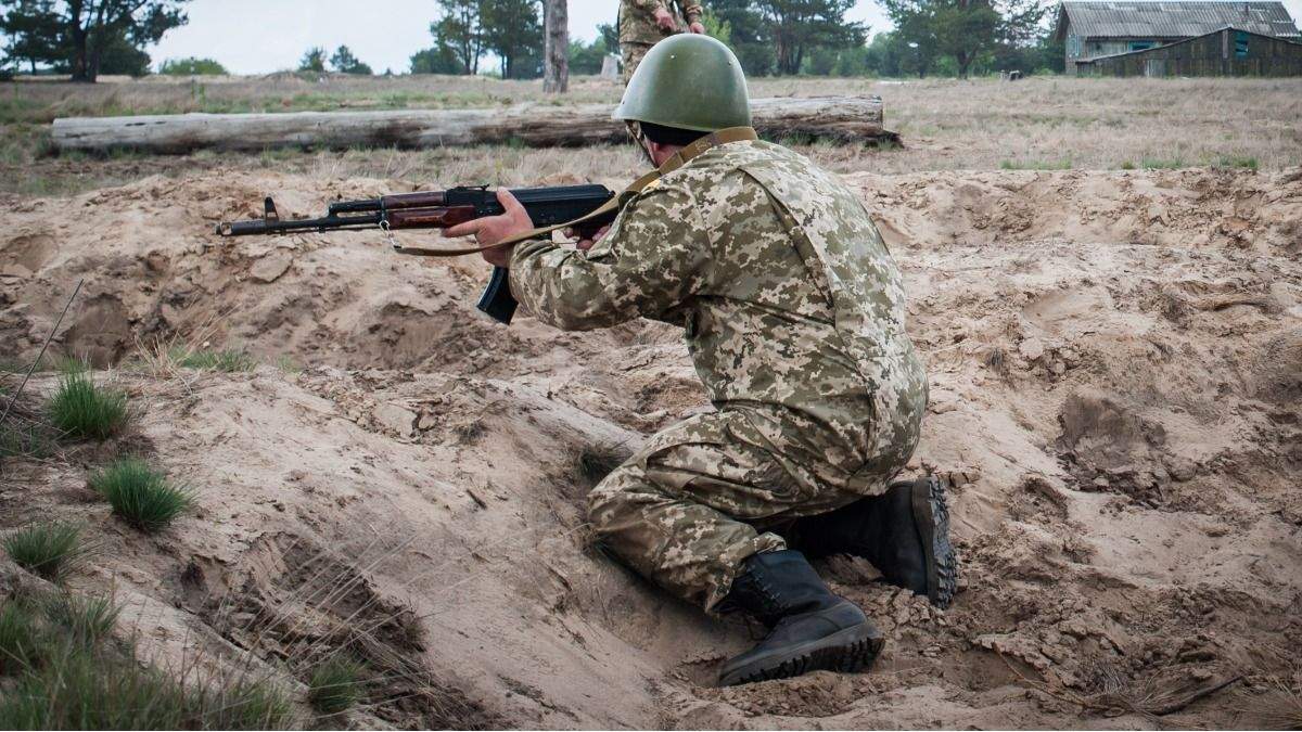 Бойцов ВСУ готовят к наступлению в пределах города Бойцов ВСУ готовят к наступлению в пределах города