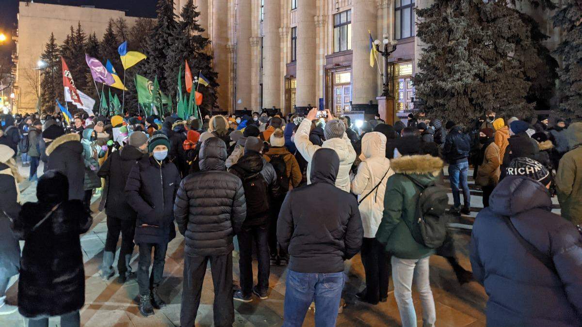 В Житомире правоохранители задерживали людей В Житомире правоохранители задерживали людей