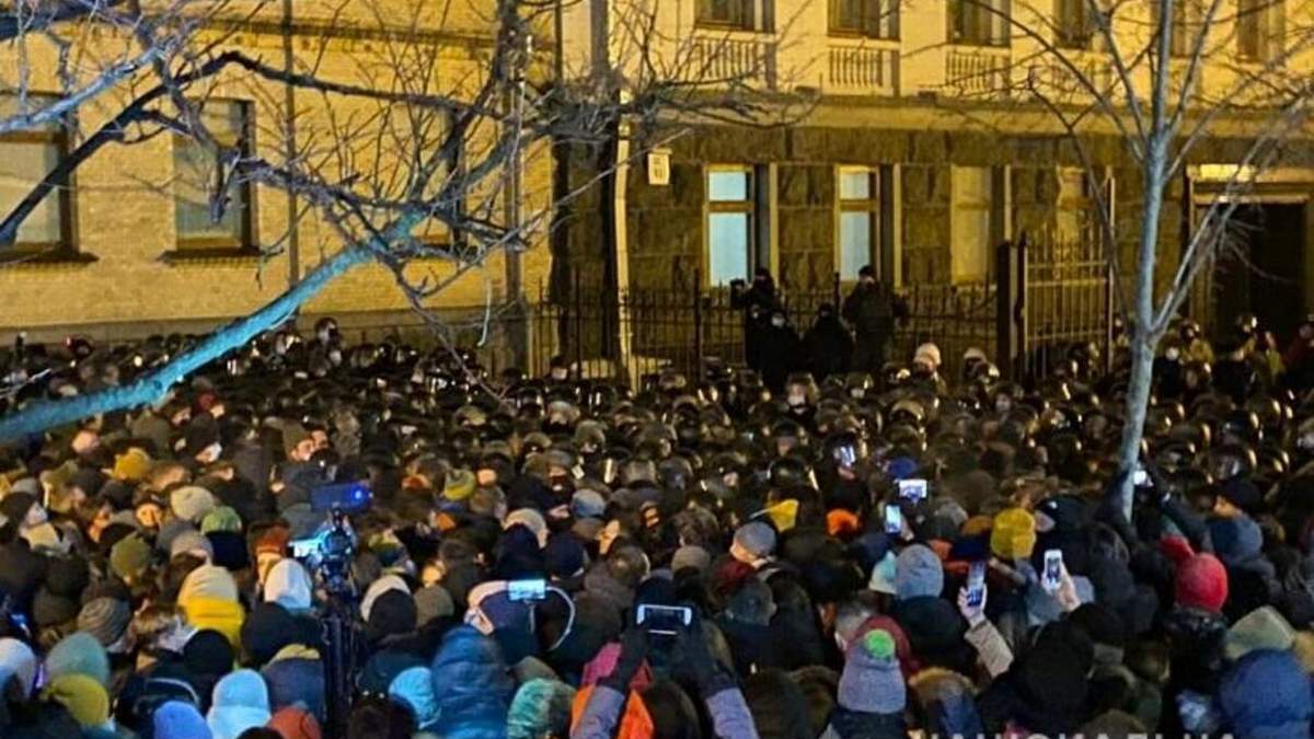 Акция после приговора Стерненку в Киеве: есть задержанные - фото Акция после приговора Стерненку в Киеве: есть задержанные - фото
