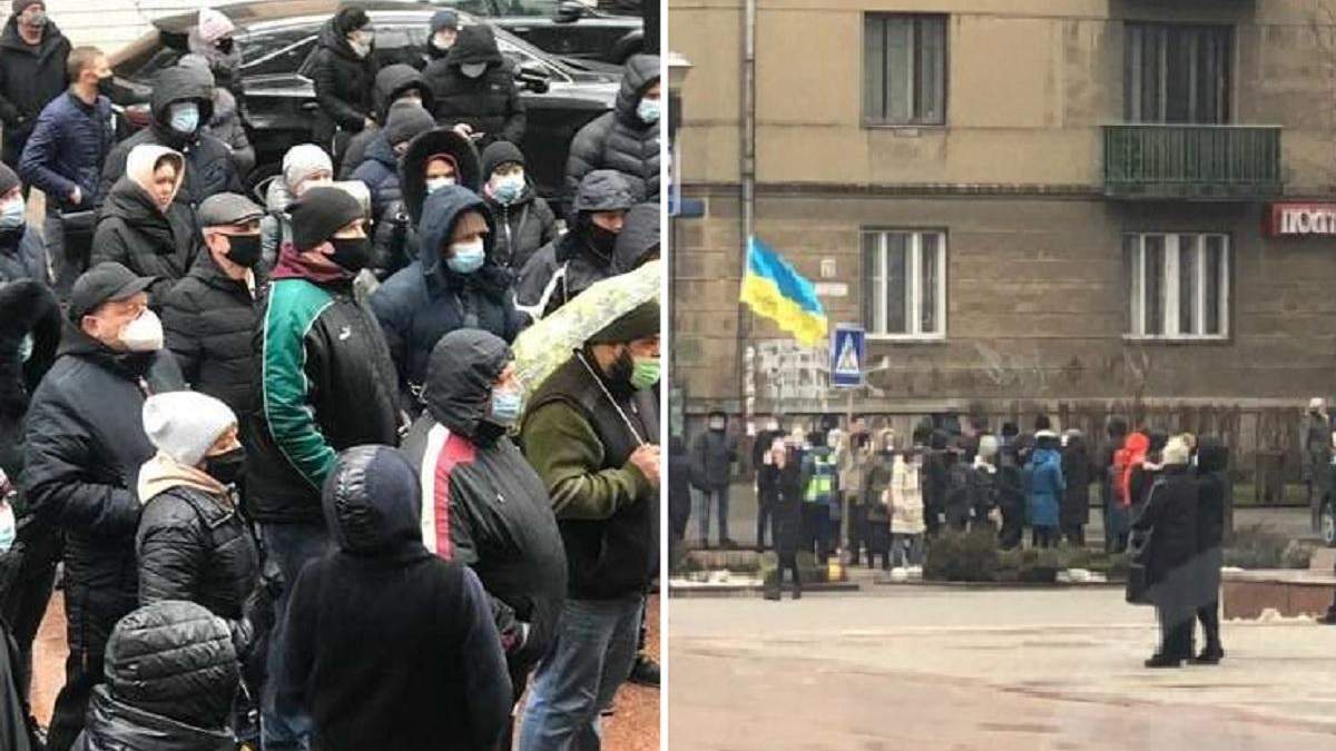 Прикарпатья и Буковина протестуют из-за карантина: фото Прикарпатья и Буковина протестуют из-за карантина: фото
