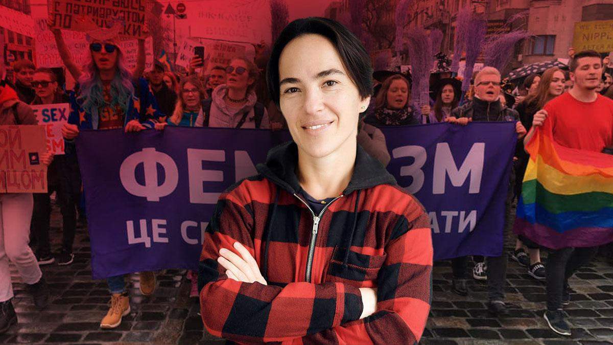 Елена Шевченко с 2011 года занимается организацией Маршей женщин Елена Шевченко с 2011 года занимается организацией Маршей женщин