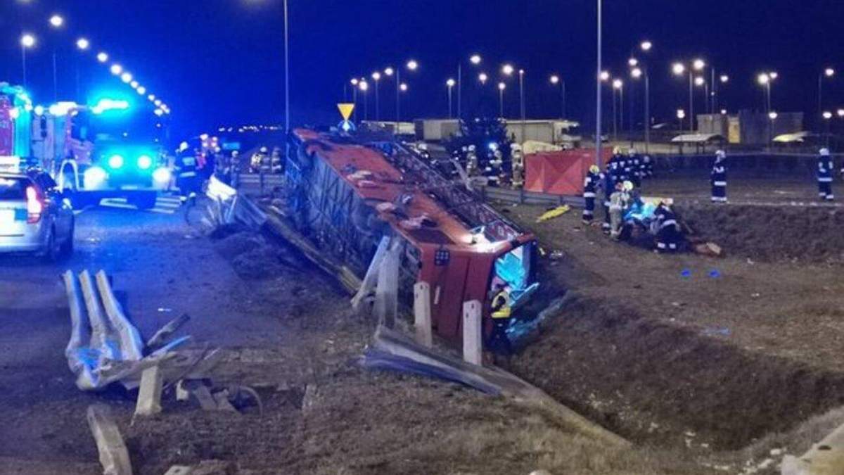 В Польше допросили второго водителя автобуса Познань - Херсон В Польше допросили второго водителя автобуса Познань - Херсон
