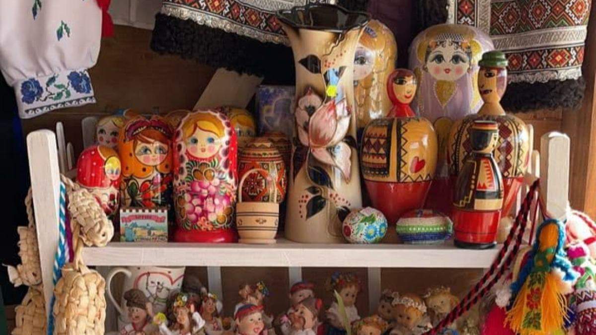 В Хотинской крепости главный сувенир - русская матрешка - фото В Хотинской крепости главный сувенир - русская матрешка - фото