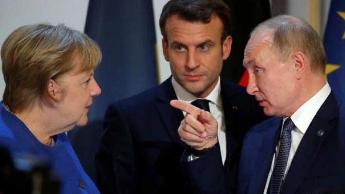 У Зеленського відреагували на переговори Путіна, Меркель та Макрона У Зеленського відреагували на переговори Путіна, Меркель та Макрона